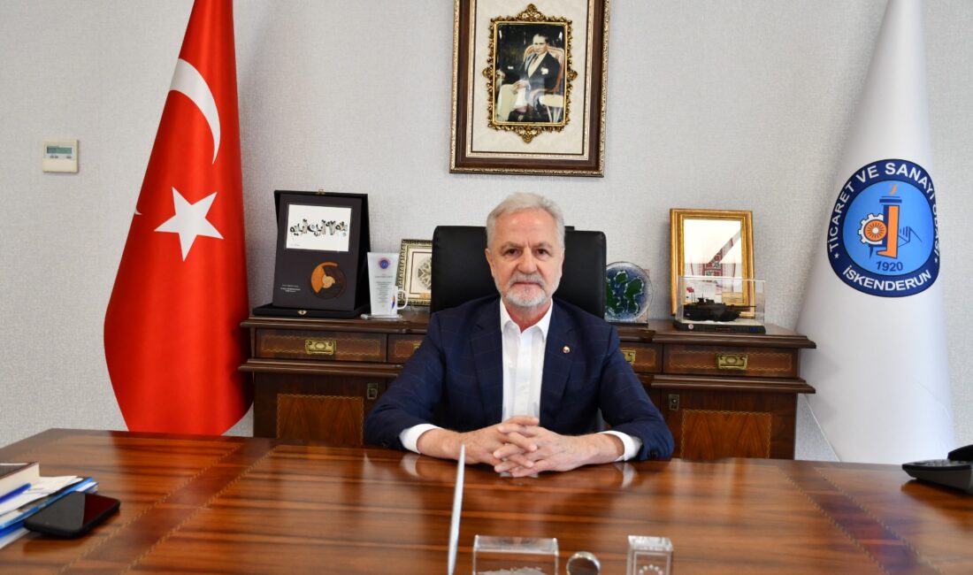 İskenderun Ticaret ve Sanayi Odası Başkanı Levent Hakkı Yılmaz, 17