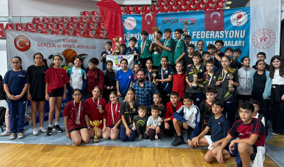 Masa Tenisi Küçükler Bölge Takımı ve Ferdi Yarışmaları’nda Hatay’ı temsil