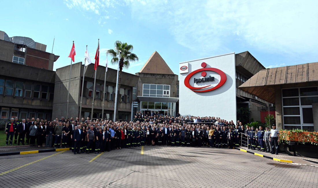İSDEMİR’İN 56.YIL GURURU ÇELİĞİN GÜCÜNÜ İNSAN KAYNAĞI VE TEKNOLOJİYLE BÜYÜTEN İSDEMİR 56 YAŞINDA