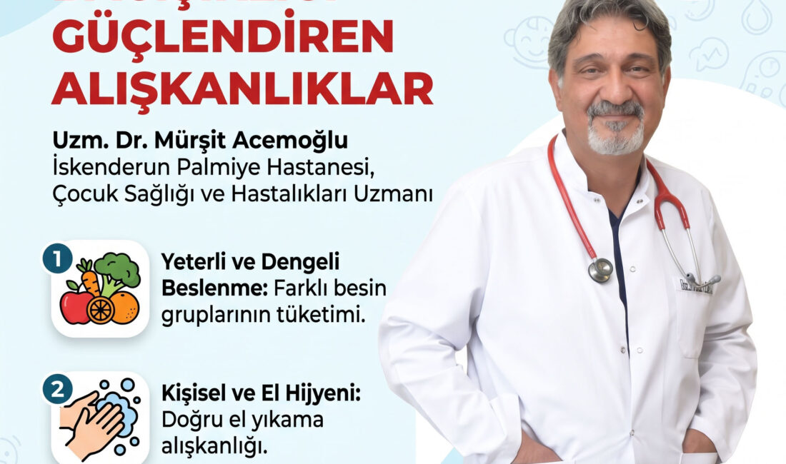İskenderun Palmiye Hastanesi Çocuk Sağlığı ve Hastalıkları Uzmanı Dr. Mürşit