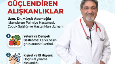 İskenderun Palmiye Hastanesi Çocuk Sağlığı ve Hastalıkları Uzmanı Dr. Mürşit